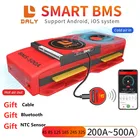 DALY LiFePO4 Smart BMS 4S 8S 12S 16S 24S 32S 250A 300A 400A 500A с бесплатным Bluetooth NTC Choo в наличии UART CAN ЖК-дисплей