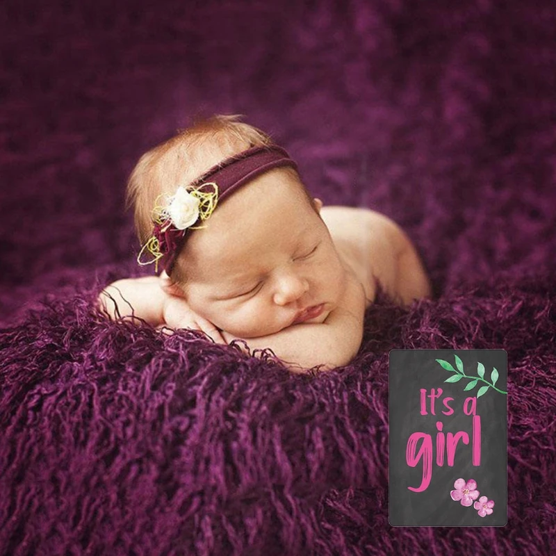 D0AF-tarjetas para compartir fotos Milestone para beb&eacute;s, accesorios de fotograf&iacute;a reci&eacute;n nacido, regalos conmemorativos, 24 hojas-3