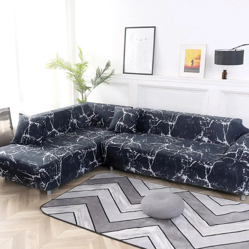 1/2piece Sofa Cover Elastic Couch for Living Room Please Order 2Pieces if is L-shaped Corner Chaise Longue | Дом и сад