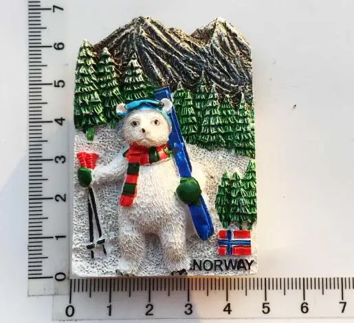 Магнитные наклейки Нидерланды на холодильник туризм Таити Украина 3D магнит