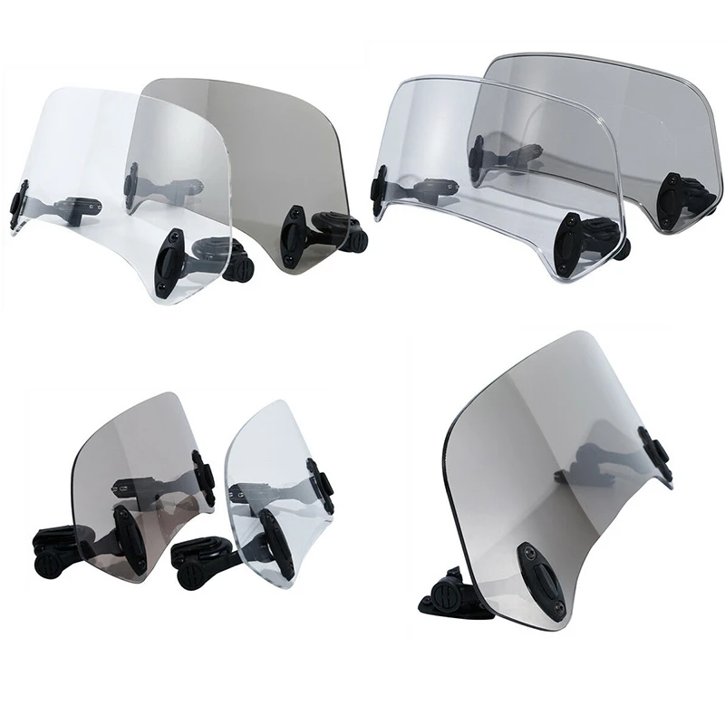 Регулируемый ветровой экран для мотоцикла удлинитель ветрового стекла спойлер