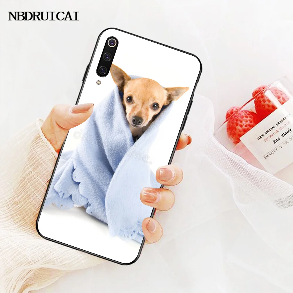 NBDRUICAI Чихуахуа собака шикарный милый чехол для телефона Redmi Note 8 8A 7 6 6A 5 5A 4 4X 4A Go Pro