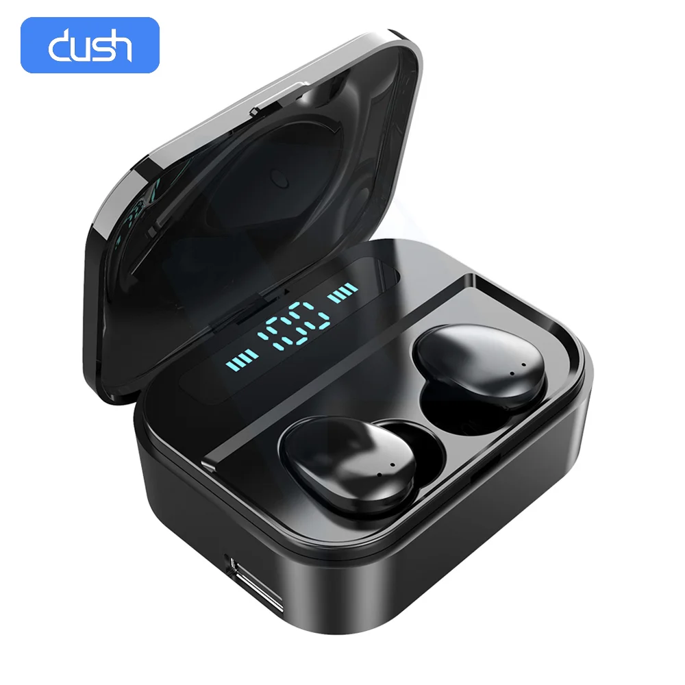 Беспроводные bluetooth наушники DUSH X7 5 0 TWS гарнитура HIFI мини для занятий спортом бега
