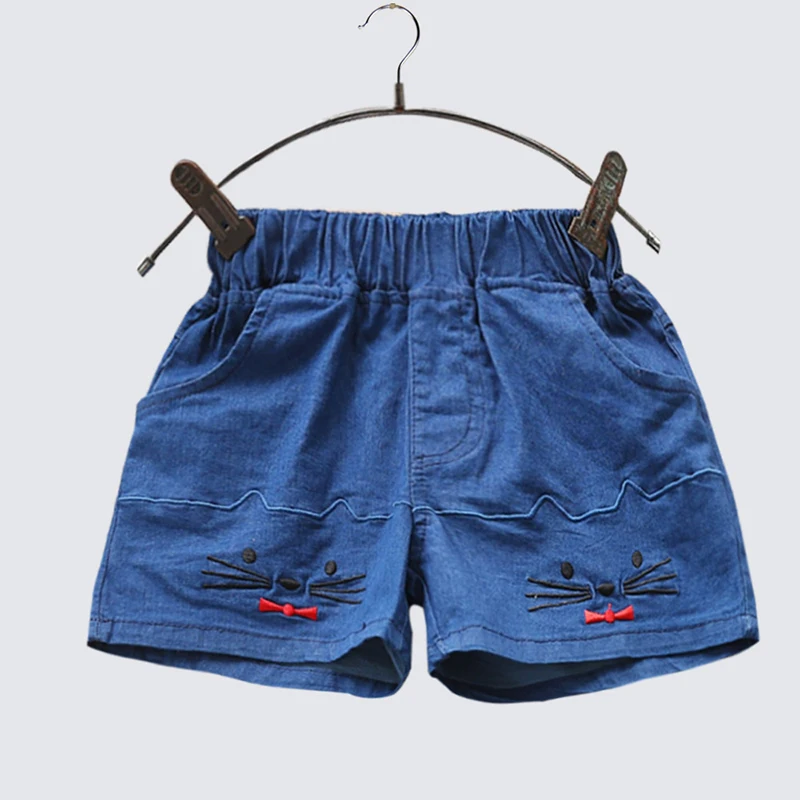 K05691Blue Babyinstar/шорты для девочек; детские джинсовые шорты для девочек; модные короткие джинсы для принцессы; одежда для детей; шорты для мальчиков; детская одежда для девочек - Цвет: K05691Blue