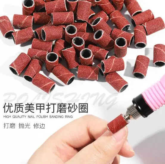 Шлифовальное кольцо для полировки ногтей шлифовальное 80 × 120 180 100 в одной