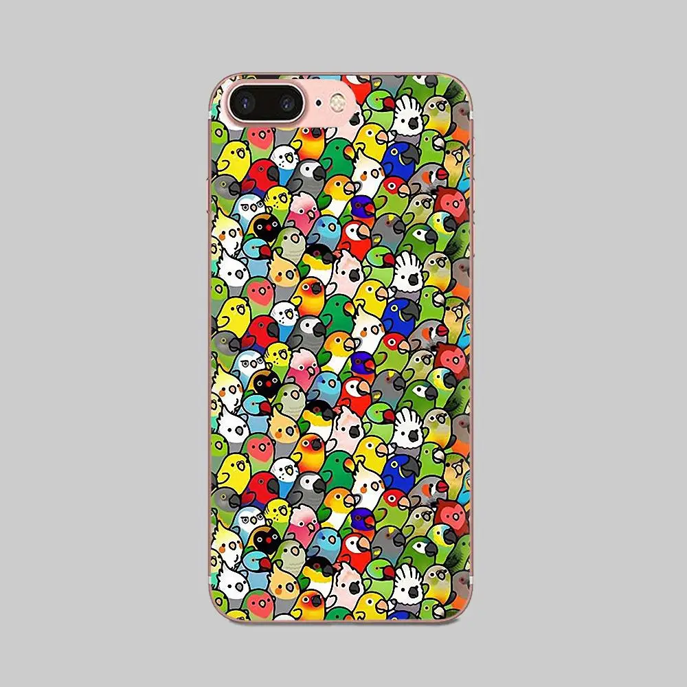 Pattern Hard Phone Case Chubby Cockatie For Huawei Honor 5C 5X 6A 6X 7 7A 7X 8 8A 8S 8X 9 10 30 Lite Pro Y6 II Y7 Y9 Prime 2019 | Мобильные