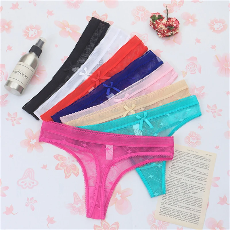Women's Seamless Underwear Thongs &amp G Strings Active Panties Teenage Girl Underpants Lovely Bikini sexy costumes 40 | Тематическая