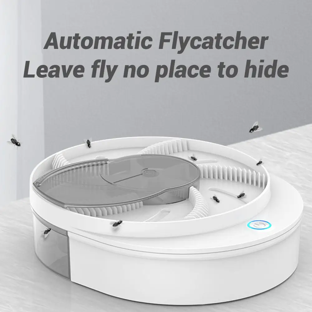 

USB Electric Flycatcher Automatic Fly Killer Traps Anti Insect Device Pest Control Effective Flies Mosquito Catching Trap