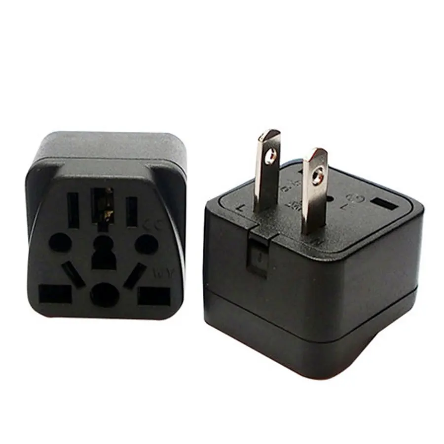 (3 Pack) USA Canada Thailand 2 Pin Power Plug Adapter Type A Multi-Outlet AC100~250V 10A | Обустройство дома