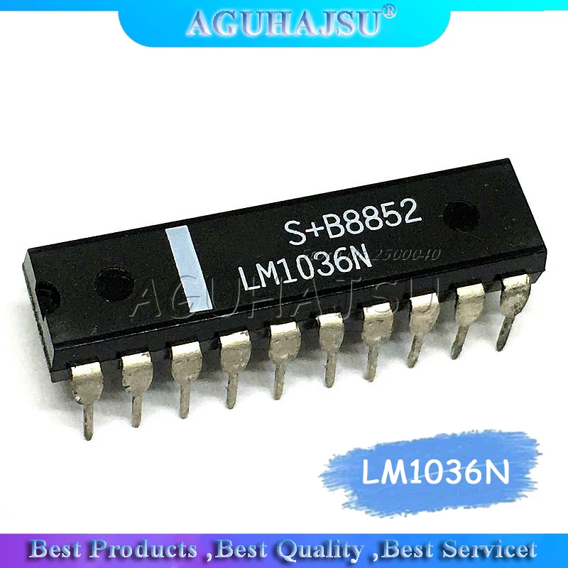 1 шт. LM1036N LM1036 DIP 20 двухканальный DC контроль громкости баланс