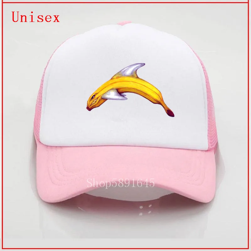 Акула банан Женская Бейсболка водителя грузовика шляпы для мужчин