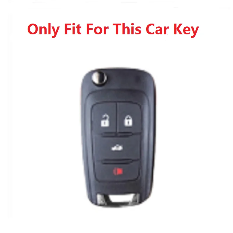 Чехол для ключей от автомобиля Buick Chevrolet Cruze Opel Vauxhall Insignia Astra J Zafira C Mokka Encore с 4