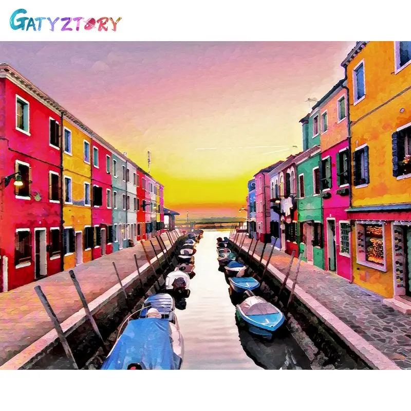 

GATYZTORY Painting By Numbers Lover Hugging Acrylic Paint Number Painting ON Canvas Painting For Wall Art 40x50CM Framed