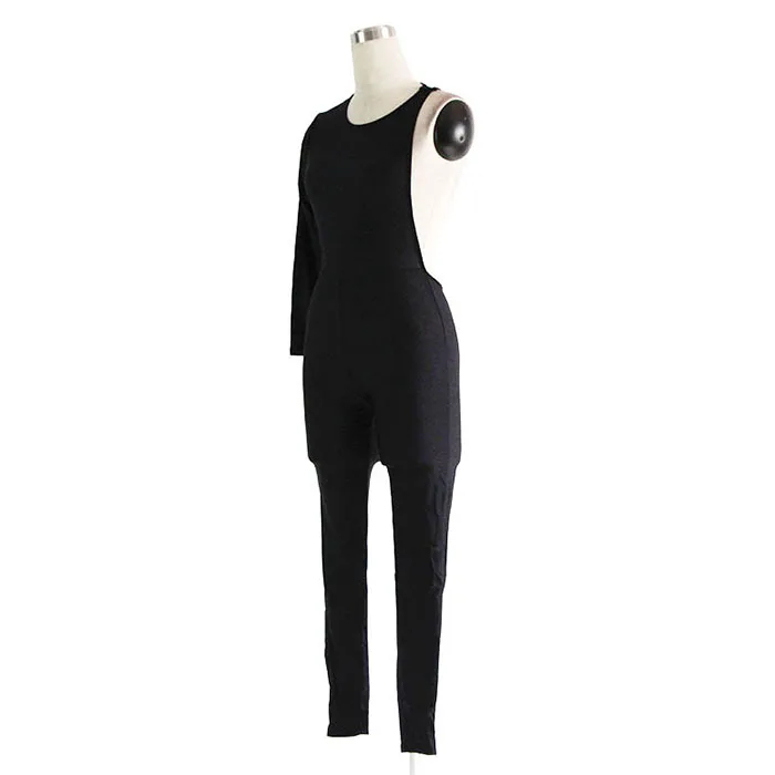 Женский Летний комбинезон на одно плечо с открытой спиной|women jumpsuit|jumpsuit plusplus jumpsuit