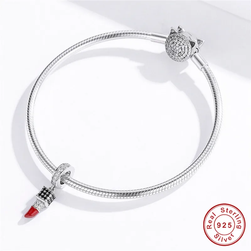 Подходит браслет в европейском стиле оригинал Стерлинговое Серебро 925 пробы