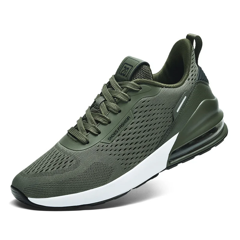 

Comfort Men's Shoes Big Size Lace Up Male Sneakers Air Cushion Soft Running Shoes Men Mesh Breathable Platform Sports Shoe L52