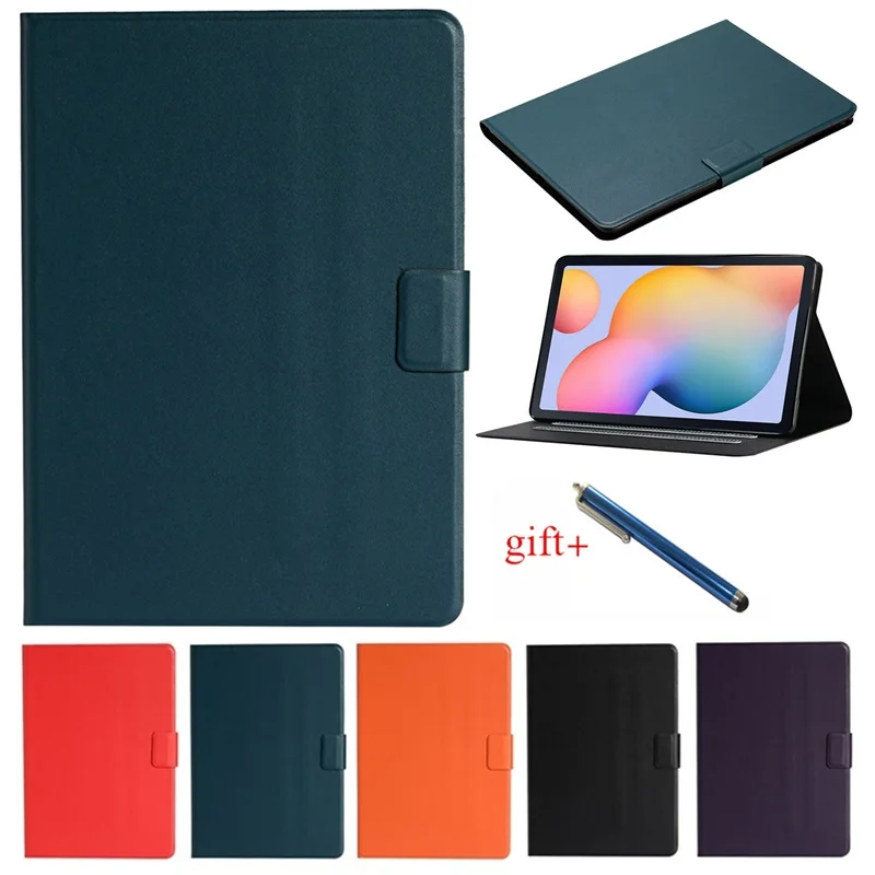 

Чехол для Samsung Galaxy Tab S6 Lite, 10,4 дюйма, чехол-подставка для Galaxy Tab S6 Lite SM P610 P615, кожаный мягкий ТПУ Смарт-Чехол