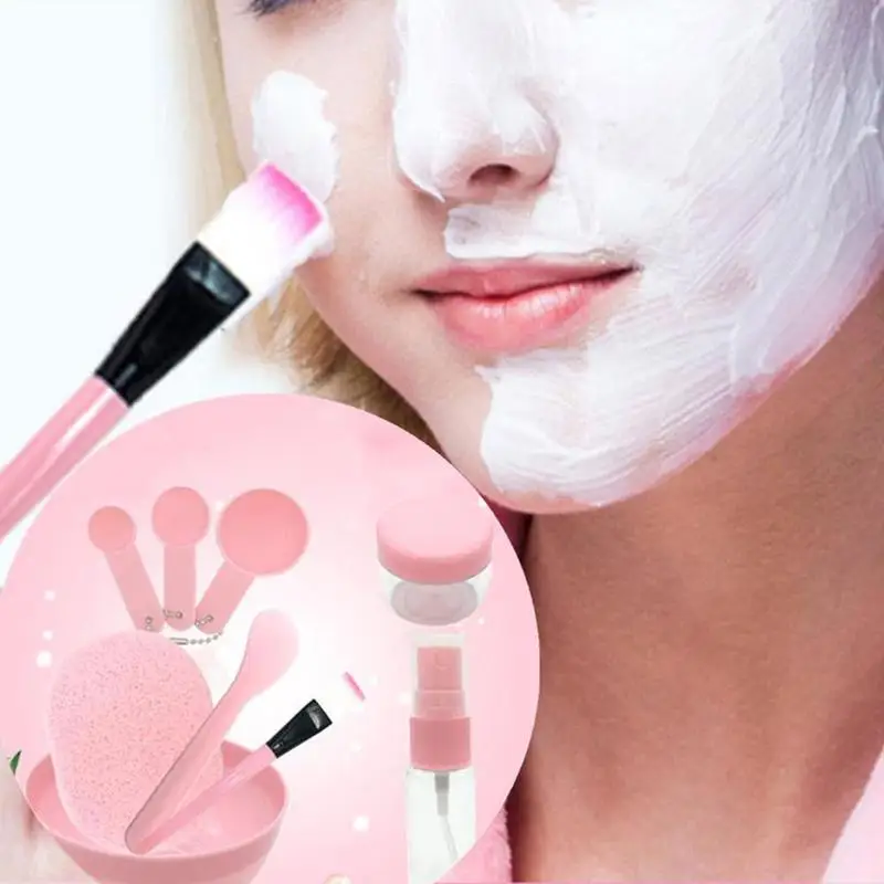 9PCS Makeup Tools DIY Face Mask Brush Spoon Stick Beauty Set For Mask Brush Make up Tools Makeup T5Y4
