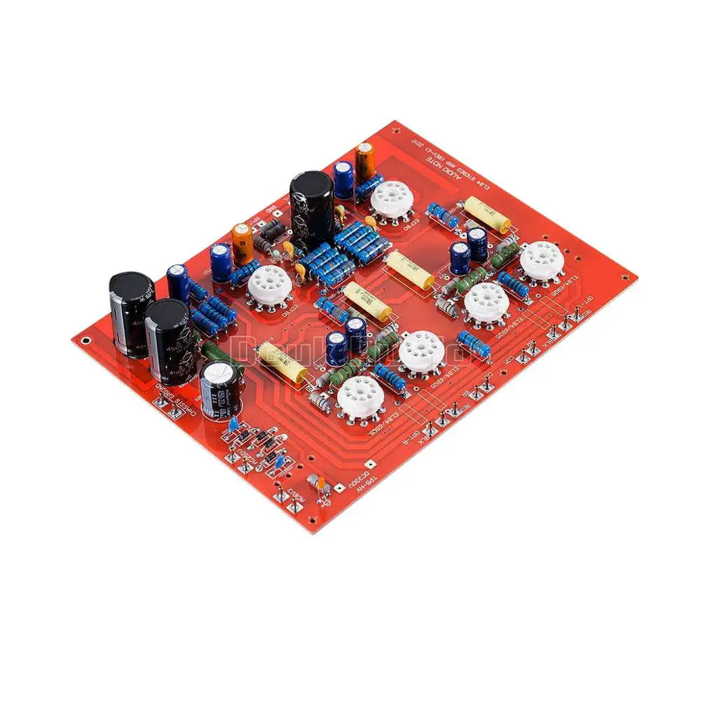 Finished Board Nobsound Hi-End стерео Push-Pull EL84 вакуумный ламповый усилитель PCB DIY Kit Ref аудио Примечание ПП плата - Цвет: Finished Board