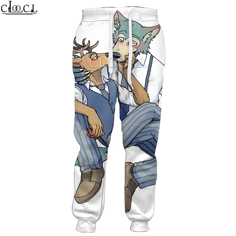 Брюки CLOOCL унисекс с 3D принтом аниме повседневные спортивные штаны эластичным