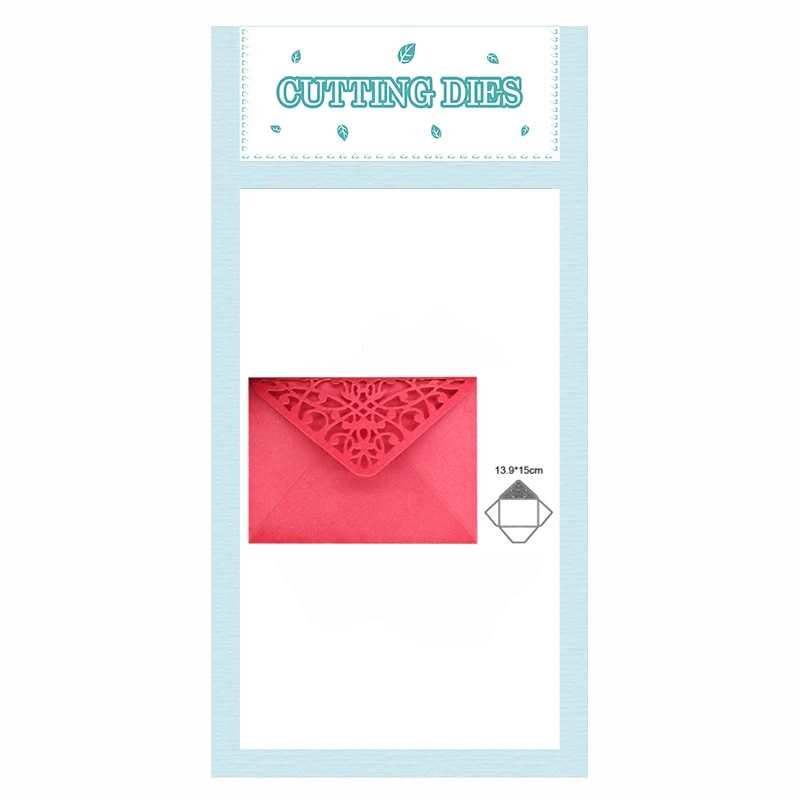 

Christmas Lace Envelope Metal Cutting Dies Stencils dies for DIY Scrapbooking dies Decor Embossing Die Cut Greeting Cards Making