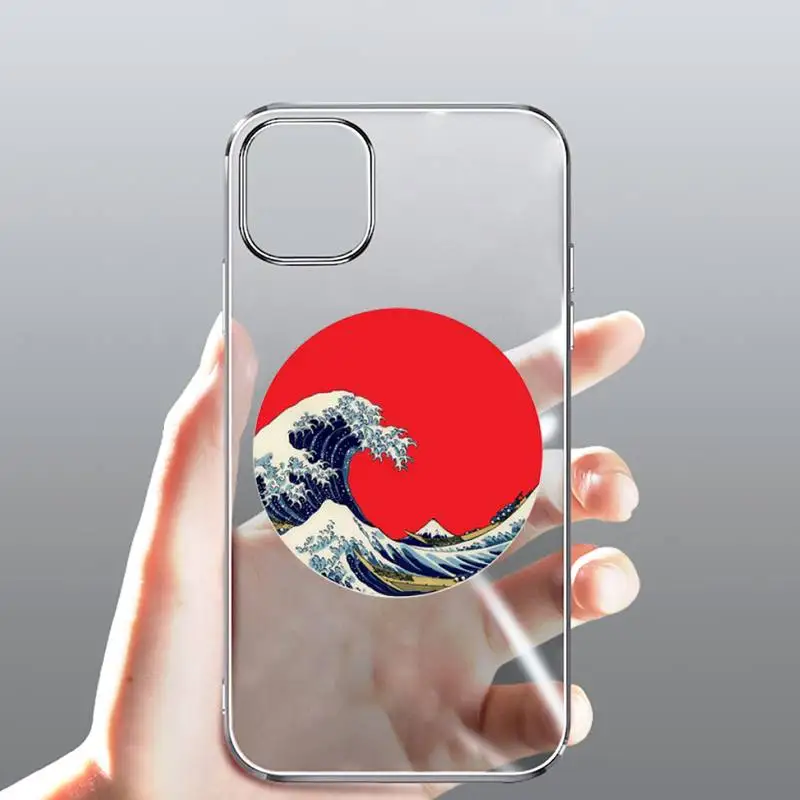 

Waves 0345 Phone Case Transparent for Clear iPhone case 11 12 mini pro XS MAX 8 7 6 6S Plus X 5S SE 2020 XR