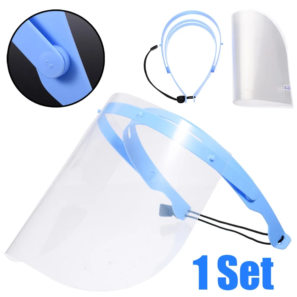 Сменная антикапельная Защитная пленка для лица 5 шт. 1 полка оправы