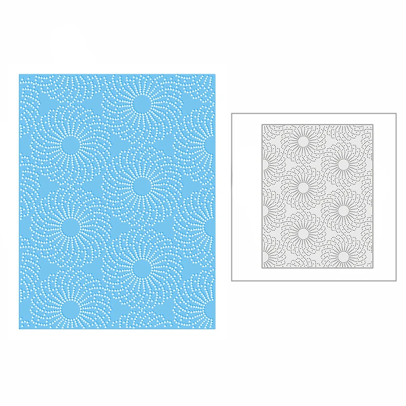 

New Dotted Doily Floral Teamplate DIY Craft 2021 Metal Cutting Dies for Scrapbooking and Card Making Decor Embossing No Stamps