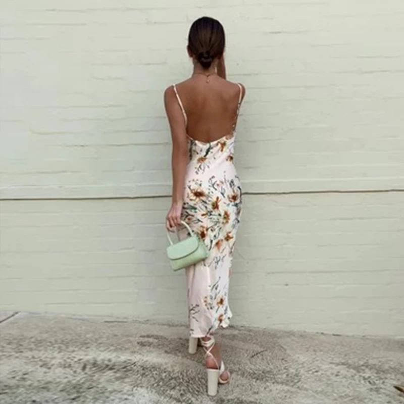 Женское длинное драпированное платье MissyChilli винтажное вечернее без рукавов с