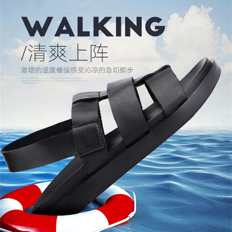 

Sandel For Men Sandalias Hombre Verano Playa Zapatos Casuales Para Shoes Men Casual Thick Sole Slippers Fashion Sneakers