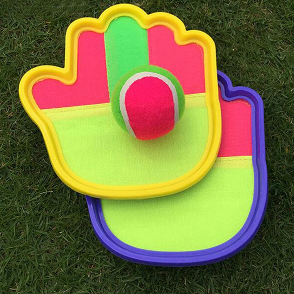 Детские перчатки с присосками для игры Toss and Catch детские занятий спортом на