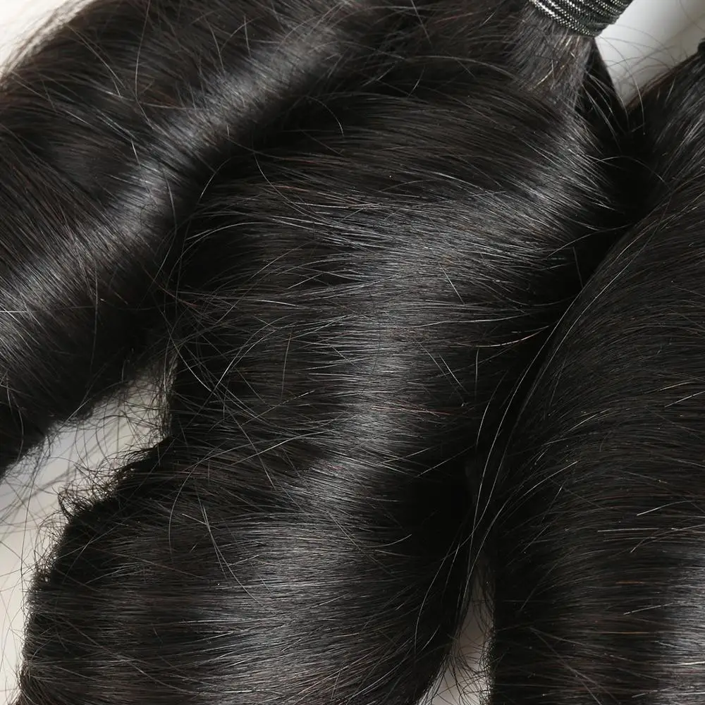 Бразильские 3 пучка Надувные вьющиеся 100% человеческие волосы фумми MIHAIR remy