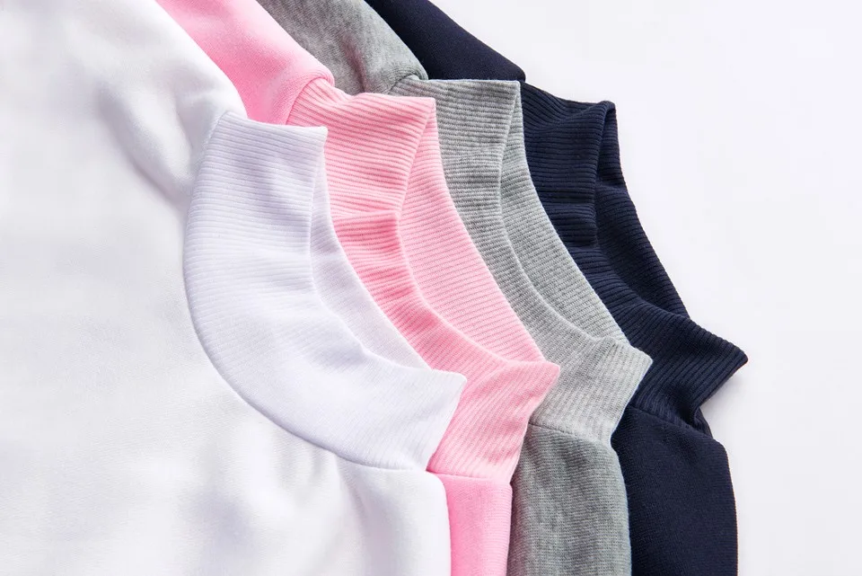 Свитшот женский с высоким воротником в стиле хип-хоп |