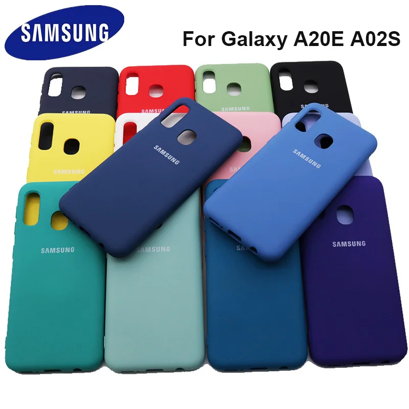 Чехол для Samsung Galaxy A20E A02S силиконовая задняя крышка A02 S A205F A 20 E A202F чехол 14