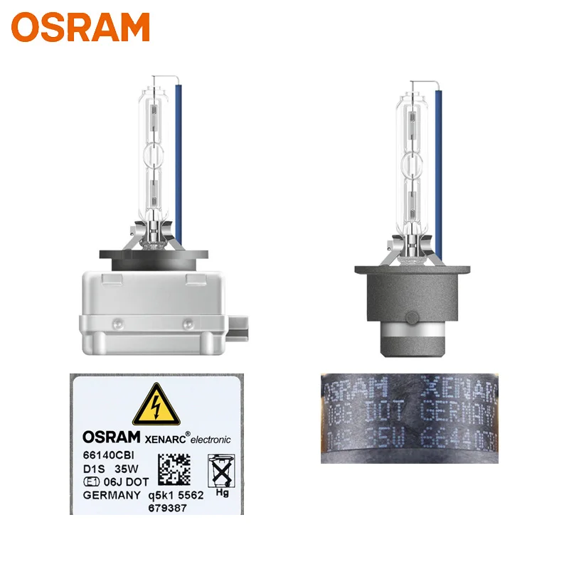 Автомобильная ксеноновая фара OSRAM HID D4S 66440CBA супер белая дальний/ближний свет