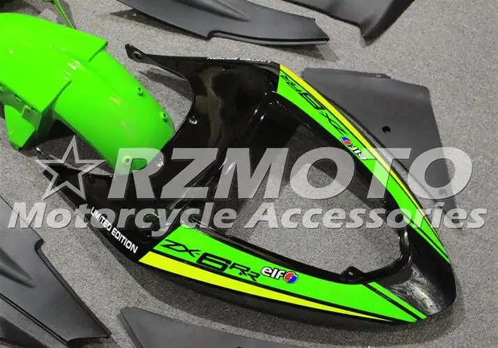 Комплект обтекателей для нового мотоцикла ABS подходит kawasaki Ninja ZX6R 636 2005 6R 05 06 цвет