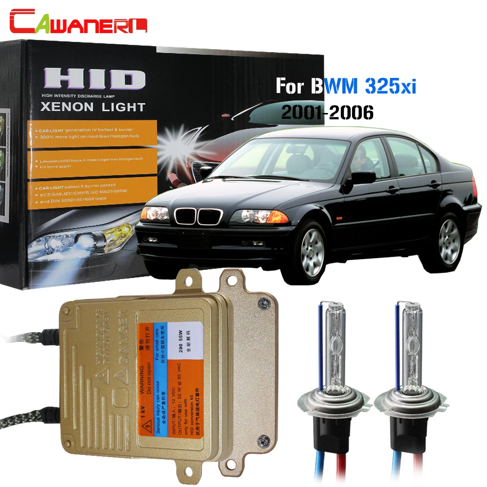 Cawanerl для BMW 325xi 2001-2006 55 Вт H7 балласт автомобиля лампы Нет Ошибка Canbus HID Xenon комплект