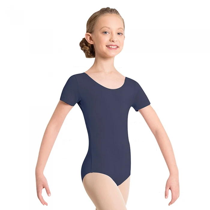

Одежда для спортивной гимнастики для девочек, детские танцевальные трико для малышей, костюмы из лайкры и спандекса, трико с коротким рукав...