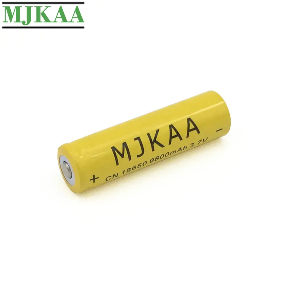 

MJKAA 10/12/20PCS 18650 3.7V 9800mAh High Capacity Li-ion Rechargeable Battery for Flashlight Power Bank Batteries