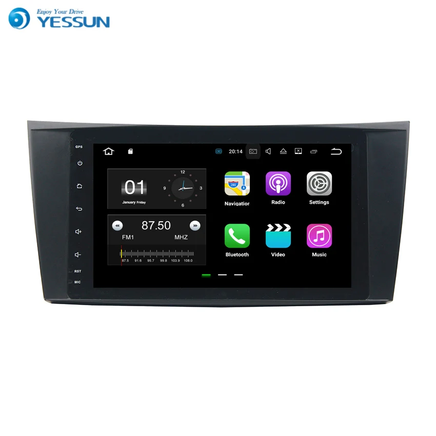 Автомобильный GPS навигатор YESSUN Android для Benz E Class W211 2002 ~ 2008 аудио видео HD сенсорный