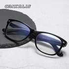 Очки для чтения CRIXALIS для мужчин и женщин UV-400, брендовые Ретро квадратные оптические оправы с защитой от сисветильник