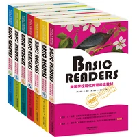 basic readers american school modern english reading textbook set of 7 volumes english version