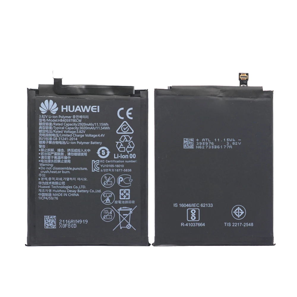 Аккумулятор для huawei HB405979ECW 2920 мАч для huawei Nova CAZ-AL10 CAZ-TL00 Enjoy 6S Honor 6C Сменный аккумулятор для телефона