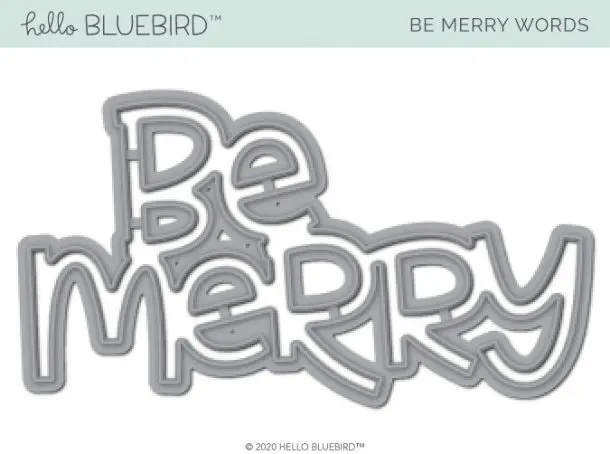 

Metal cutting dies be merry words cut die mold decoration Scrapbook paper craft knife mould blade punch stencils die