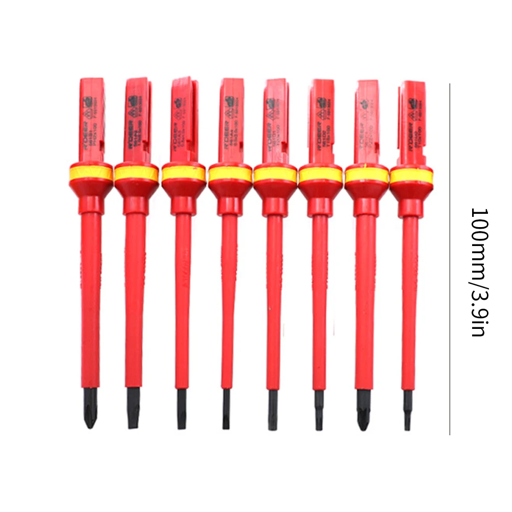 

NEW 13PCS Insulated Screwdriver Electrician 1000V Set Magnetic Tips Interchangeable Repair Tools Kit Box