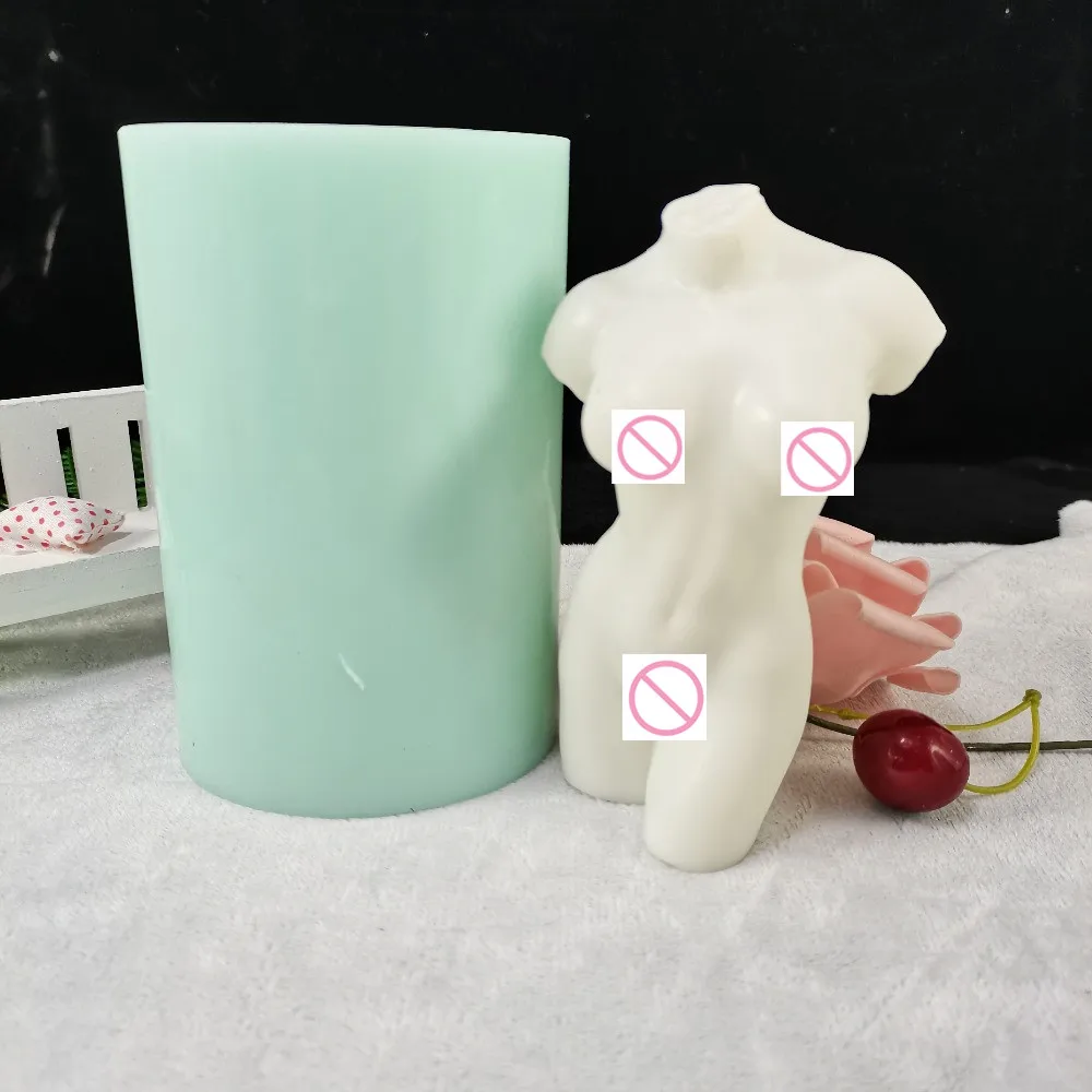 TS0143 новая горячая Распродажа 3D силиконовая форма для свечи тела Свадебная свеча |