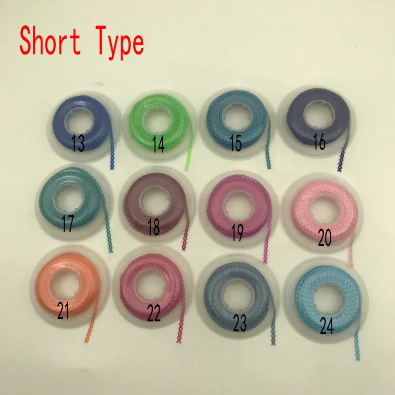 1 рулон короткие стоматологические резиновые катушки Стоматологические