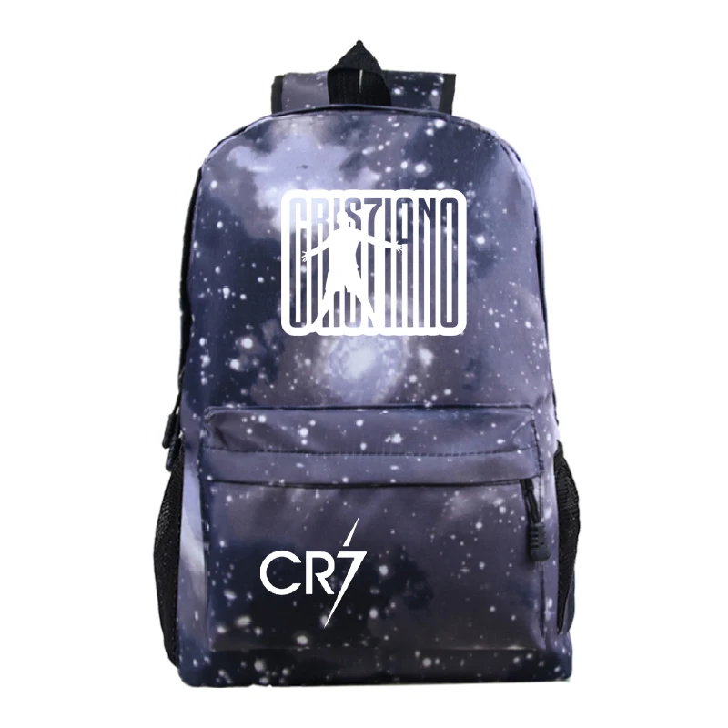 

Cristiano Ronaldo CR7 backpack men women Boys Girls teens CR7 printing rucksack back to school gift School Backpack fashion bag