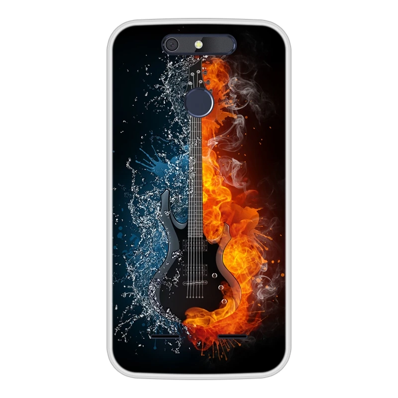 Чехол для ZTE Blade V8 Mini мягкий силиконовый чехол из ТПУ с шикарным рисунком чехлы