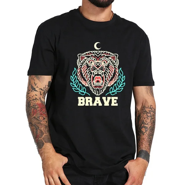 

brave One Piece T Shirt Casual Tshirt Homme O Neck Streetwear Man T-shirt Boys Clothes Summer Top Tees